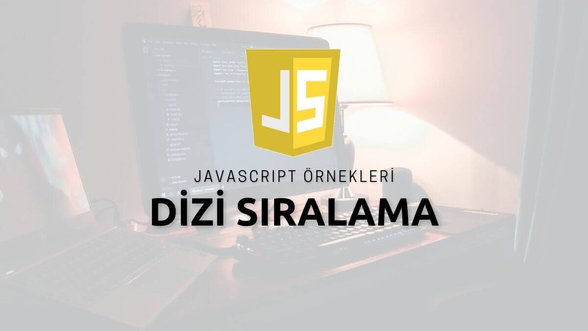 Javascript Dizi Sıralama