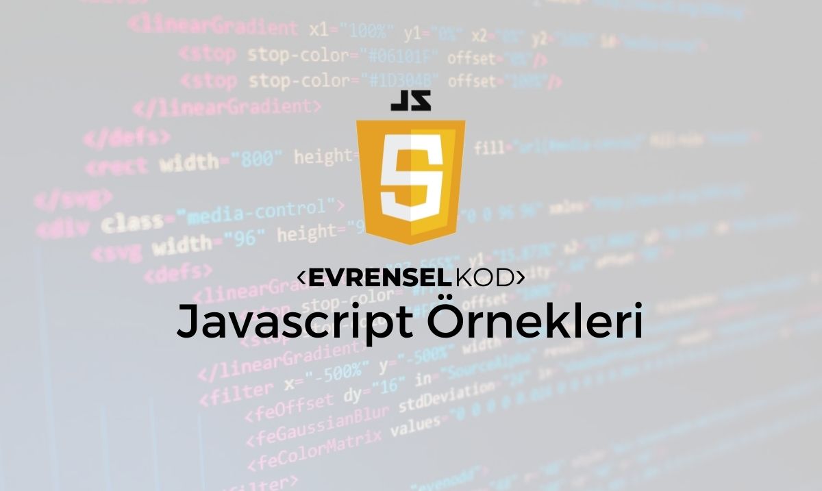 Javascript Örnekleri