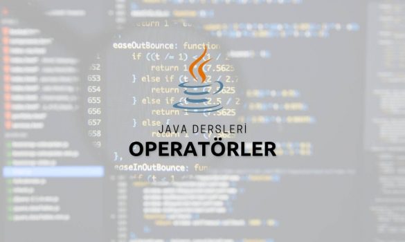 Java Operatörler