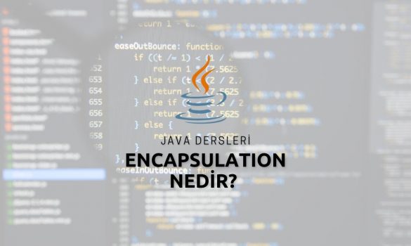 Java Encapsulation Nedir Encapsulation Örnekleri