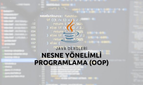 Java Nesne Yönelimli Programlama (OOP)