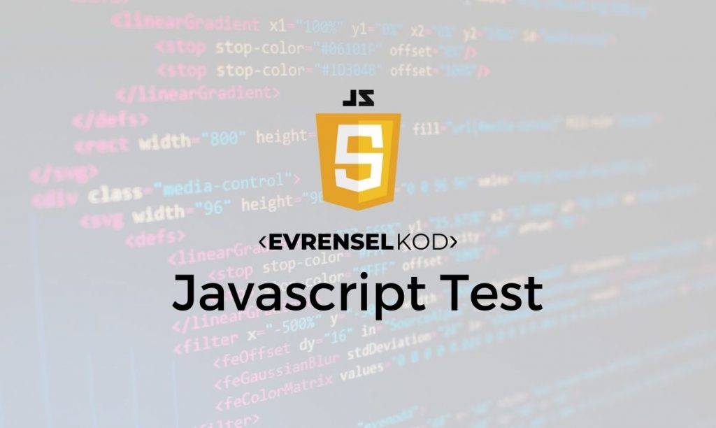 Javascript Test Soruları