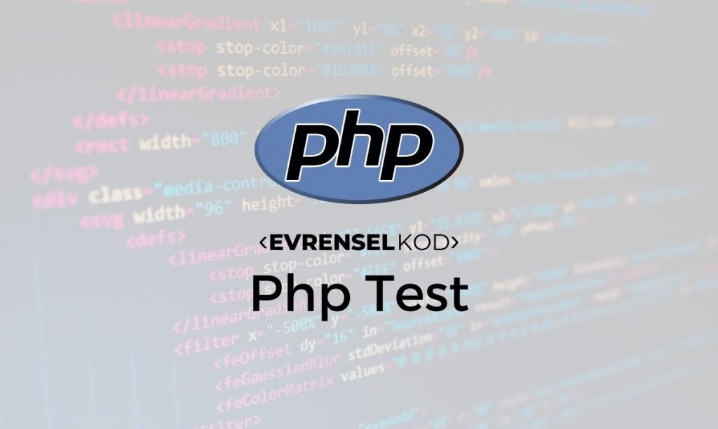 PHP Test Soruları